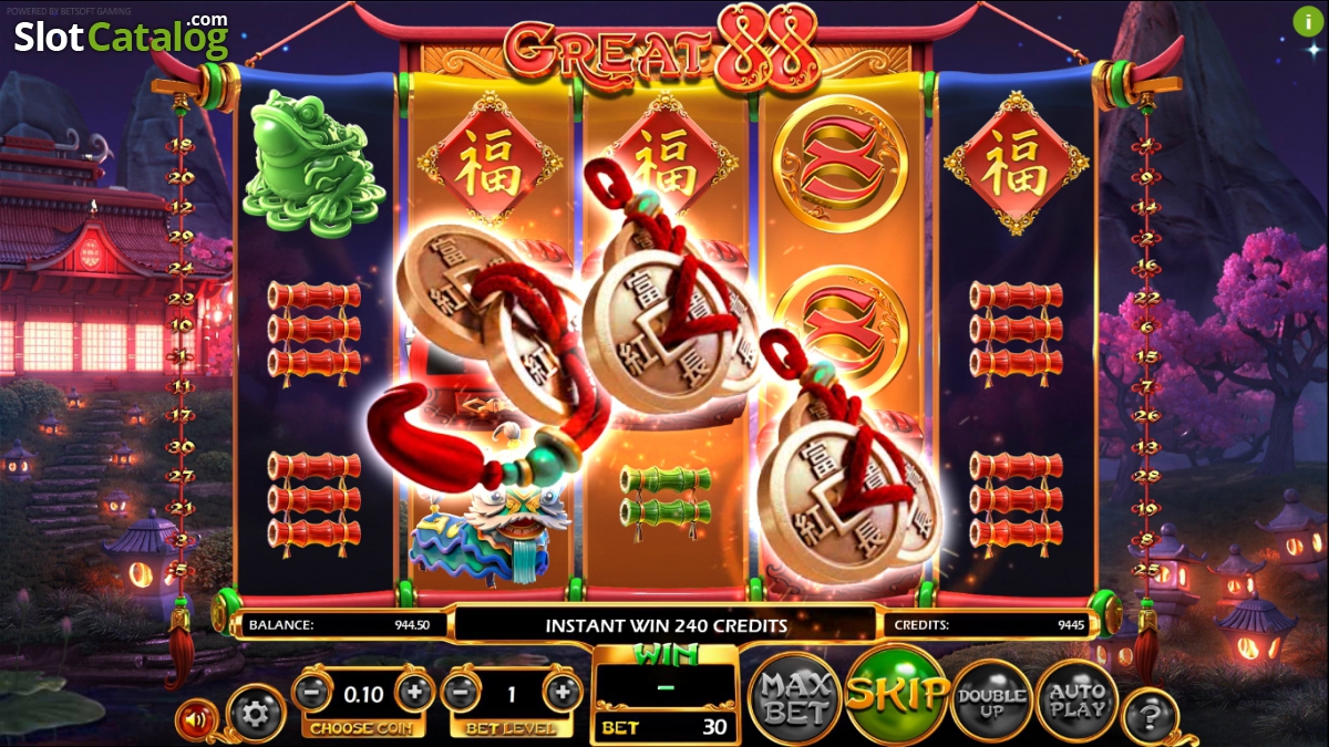 Review of Great 88 (Video Slot from Betsoft) SlotCatalog