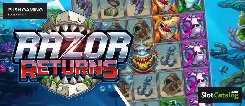 Razor Returns-Spielautomat von Push Gaming