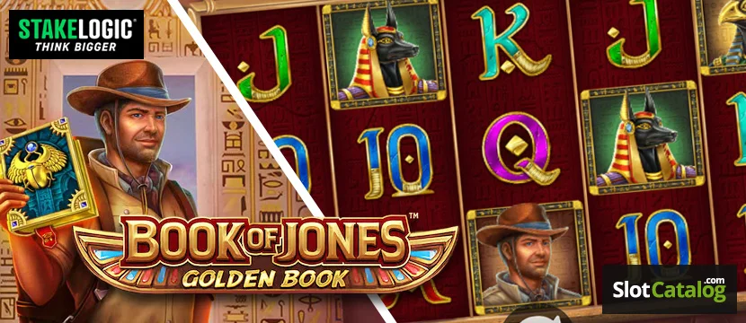 Игровой автомат Book of Jones Golden Book
