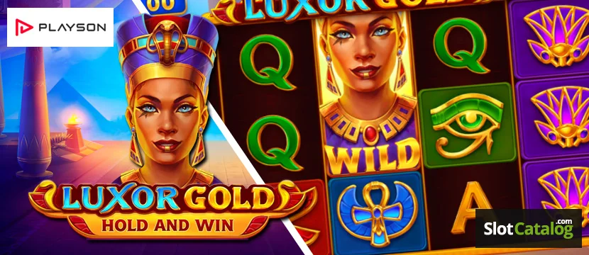 Slot Luxor Gold Hold e Win