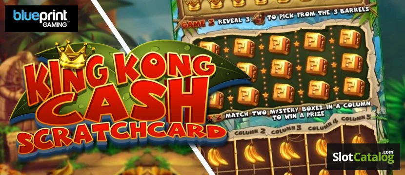 Carte à gratter King Kong Cash