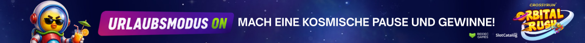 Urlaubsmodus aktiviert: CrossyRun Orbital Rush Promotion von Riddec Games