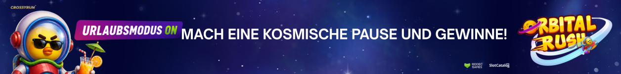 Urlaubsmodus aktiviert: CrossyRun Orbital Rush Promotion von Riddec Games