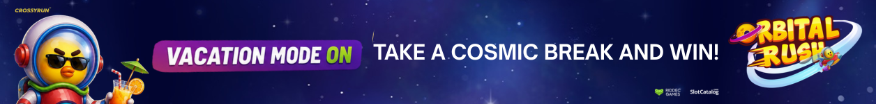 Vacation Mode On: CrossyRun Orbital Rush Riddec Games Promotion