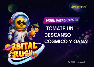 Modo vacaciones activado: promoción CrossyRun Orbital Rush de Riddec Games