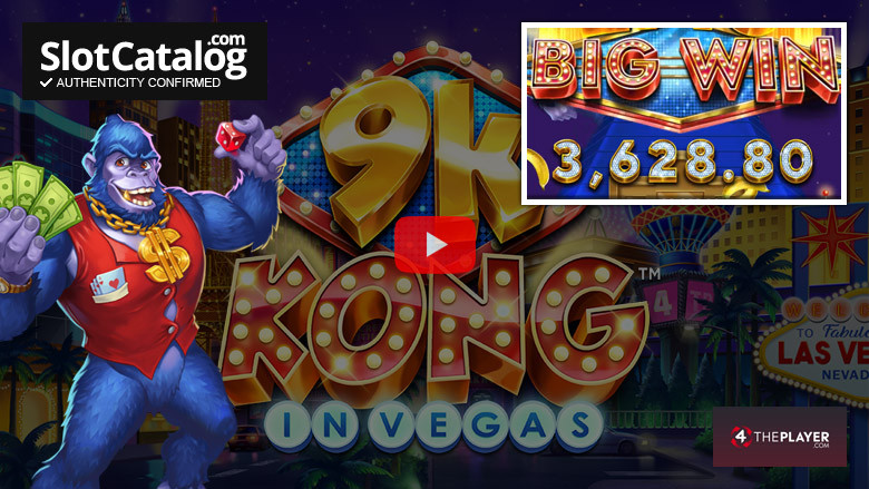 9K Kong em Las Vegas slot Big Win novembro de 2022