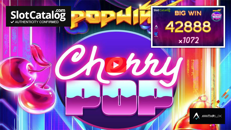 CherryPop slot Big Win gennaio 2021