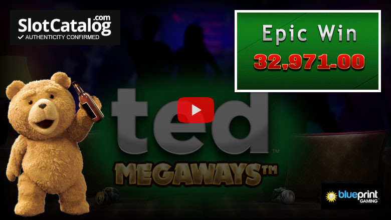 Ted Megaways slot Big Win January 2021