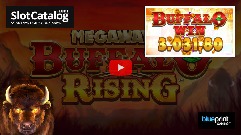 Buffalo Rising Megaways Jackpot King Grande vitória março de 2021