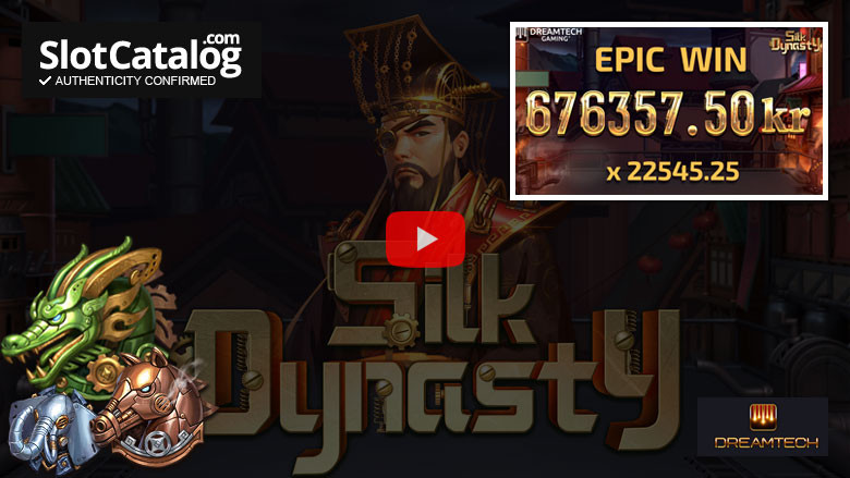 Grande vitória do caça-níqueis Silk Dynasty janeiro de 2021