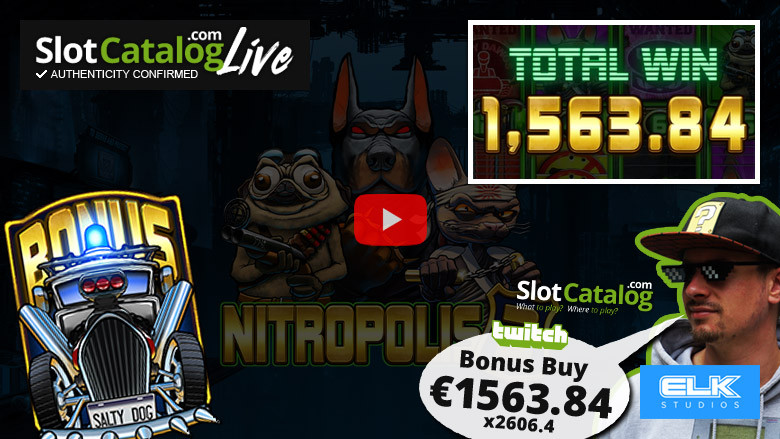 Slot Nitropolis 2 Big Win listopad 2022
