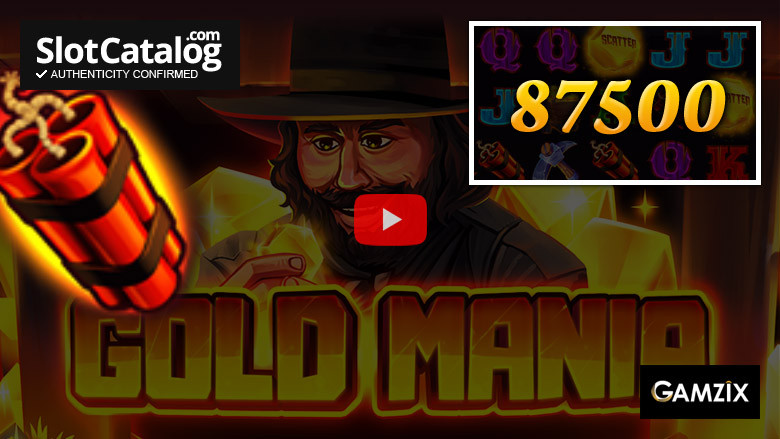 Slot Gold Mania Big Win marzo 2022