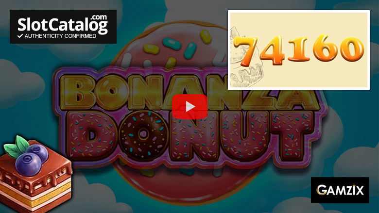 Machine à sous Bonanza Donut Big Win décembre 2022
