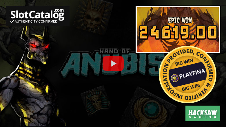 Hand of Anubis-Slot Big Win Juni 2023