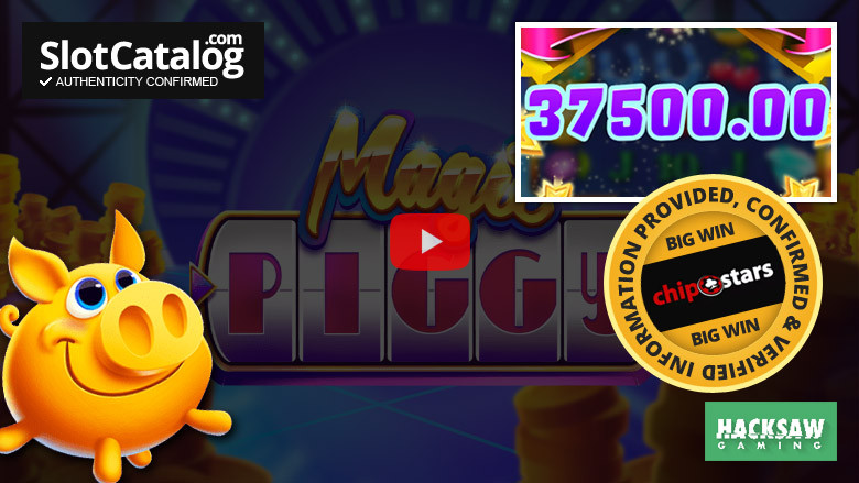 Magic Piggy slot Big Win augusti 2023