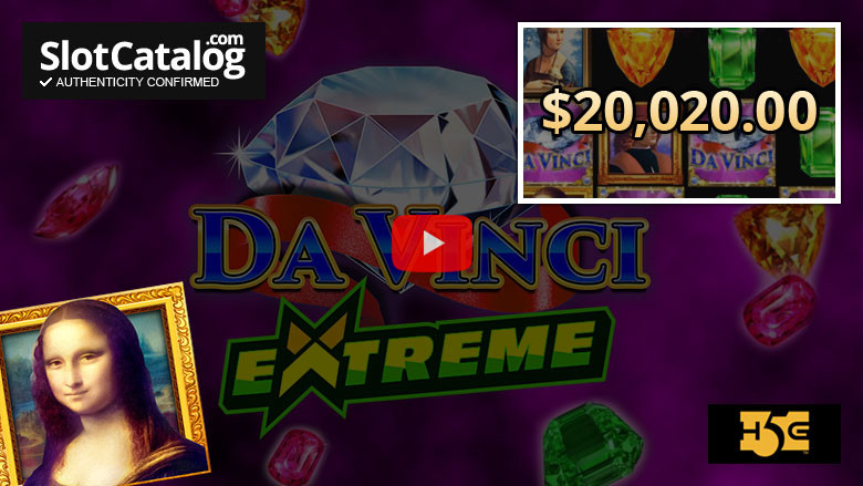 Da Vinci Extreme slot Big Win February 2021
