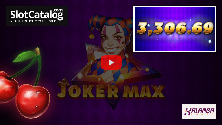 Slot Joker MAX Big Win martie 2023