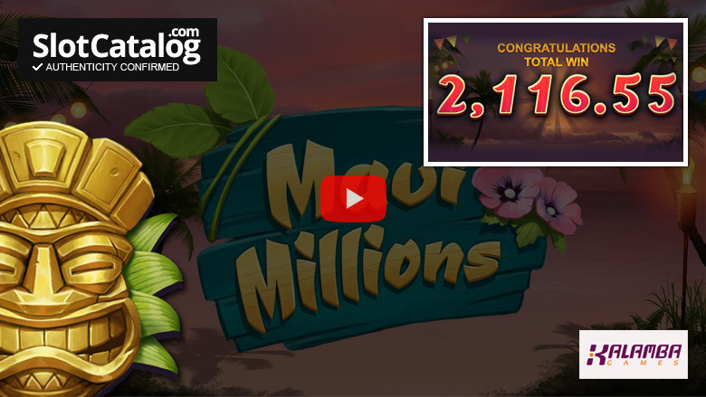 Maui Millions slot Big Win June 2021