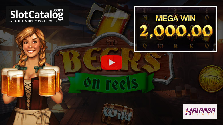 Beers on Reels slot Big Win May 2021