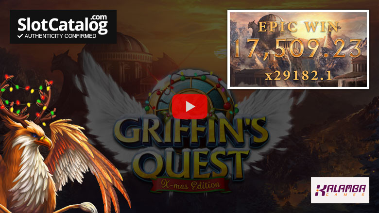 Griffins Quest X-Mas Edition Big Win January 2021