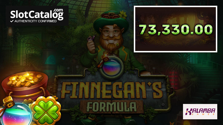 Grande vitória do caça-níquel Finnegan's Luck junho de 2021