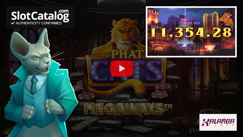 Phat Cats Megaways slot Big Win June 2023