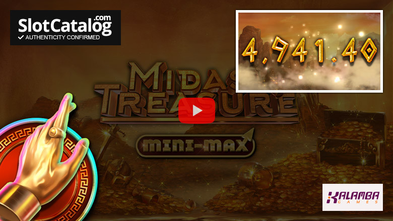 Слот Midas Treasure Mini-max Big Win Март 2023