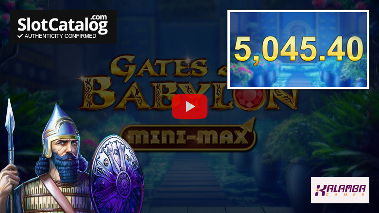 Gates of Babylon Mini-Max-Slot Big Win März 2023