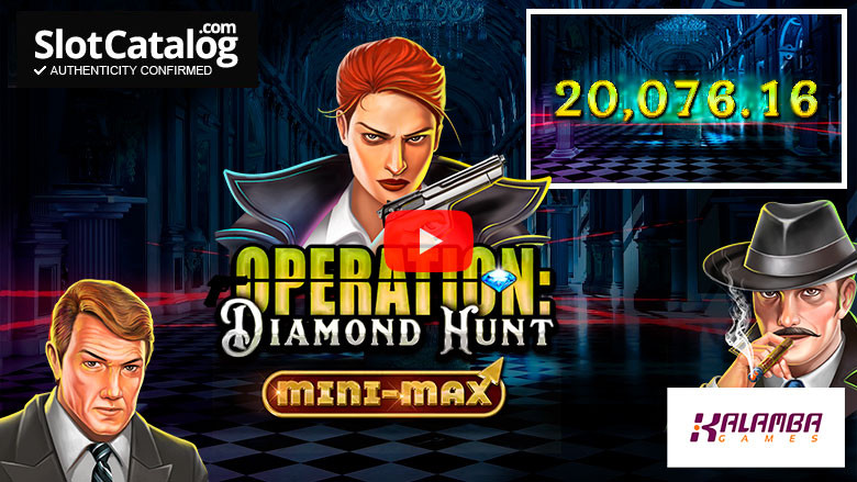 Операция: слот Diamond Hunt Mini-max Big Win май 2023