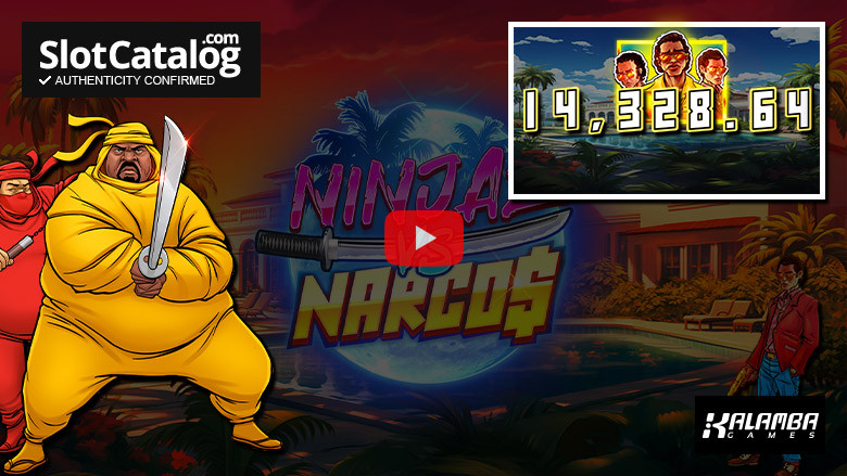 Ninjaz vs Narcos slot Big Win February 2024