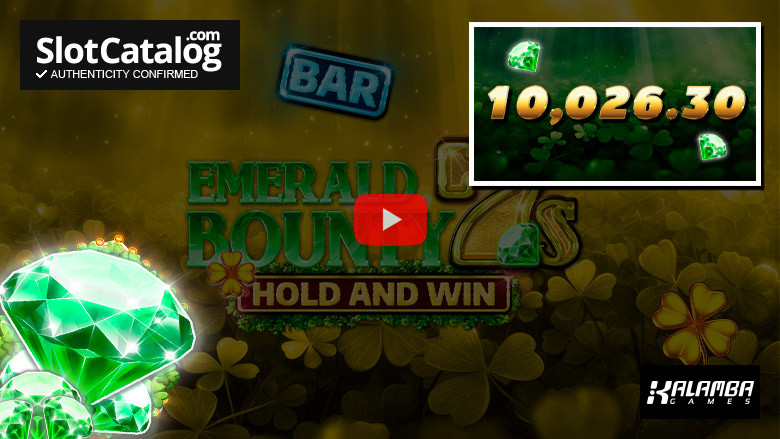 Emerald Bounty 7s Hold and Win slot Big Win February 2024