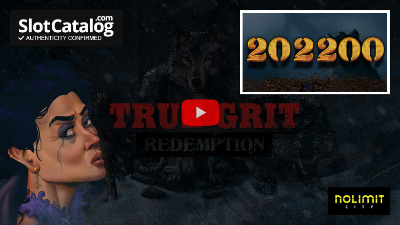 Слот True Grit Redemption Big Win, сентябрь 2022 г.