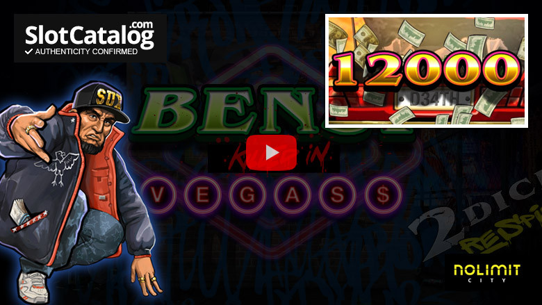 Benji morto no slot Vegas Big Win fevereiro 2023