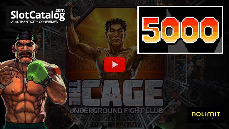 The Cage slot Big Win Junho de 2023