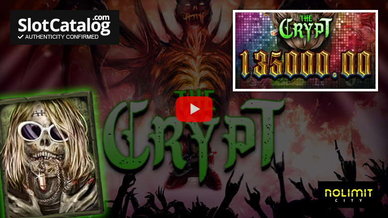 The Crypt slot Big Win octombrie 2023