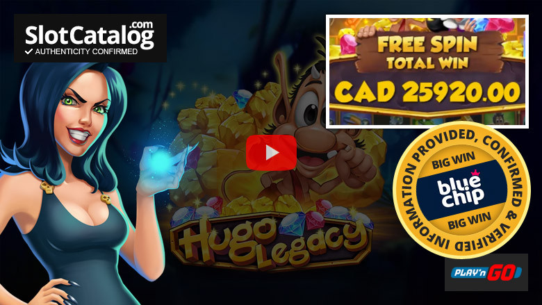 Hugo Legacy-Slot Big Win August 2023