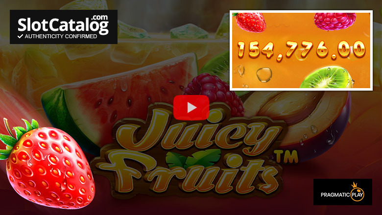 Tragamonedas Juicy Fruits Big Win Junio 2022