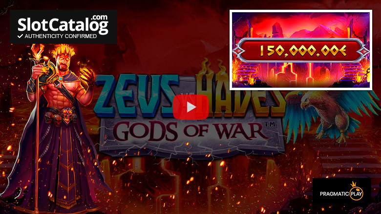 Zeus vs Hades - slotul Gods of War Big Win ianuarie 2024