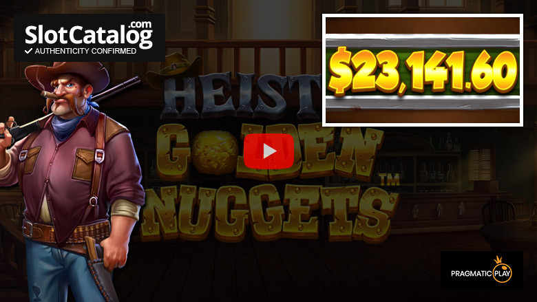 Heist for the Golden Nuggets slot Big Win July 2023