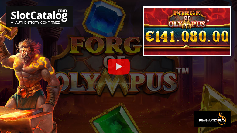 Слот Forge of Olympus Big Win серпень 2023