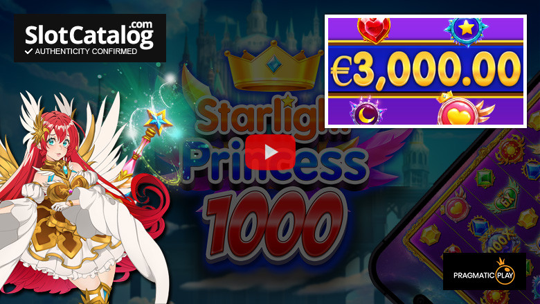 Slot Starlight Princess 1000 Big Win aprilie 2024