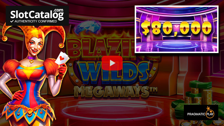 Blazing Wilds Megaways slot Big Win abril de 2024