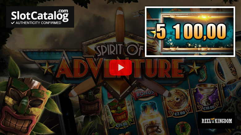 Spirit of Adventure Slot Big Win Mai 2022