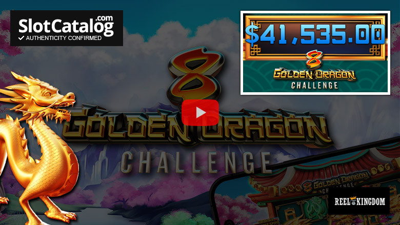 8 слот Golden Dragon Challenge Великий виграш, вересень 2023 р