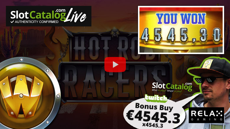 Slot Hot Rod Races Big Win noiembrie 2022