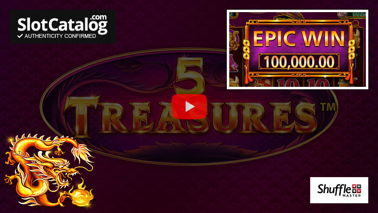 5 Treasures slot Big Win januari 2021
