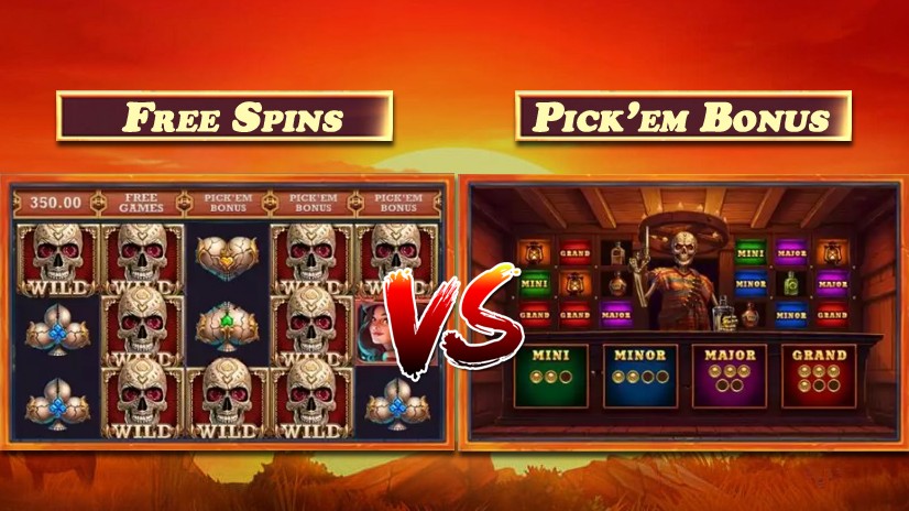 Free Spins VS Pick’em Bonus