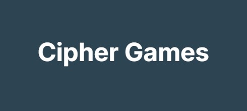 Cipher Games