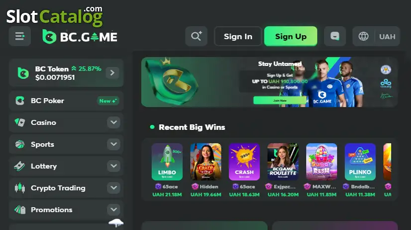 BC.Game Site Design And Navigation BC.Game Site Design And Navigation