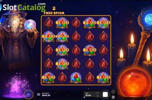 Skärmdump3. Wizards Magic slot